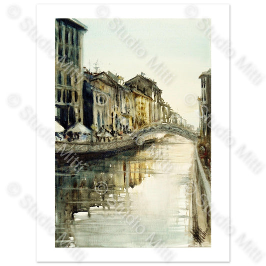 NAVIGLIO AL CREPUSCOLO