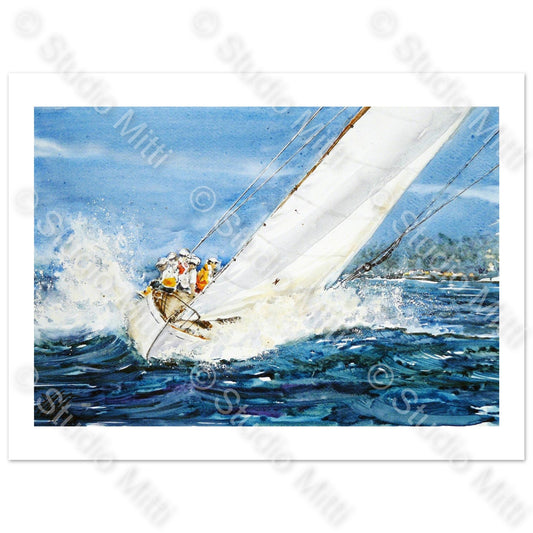 VIA COL VENTO - BARCA A VELA