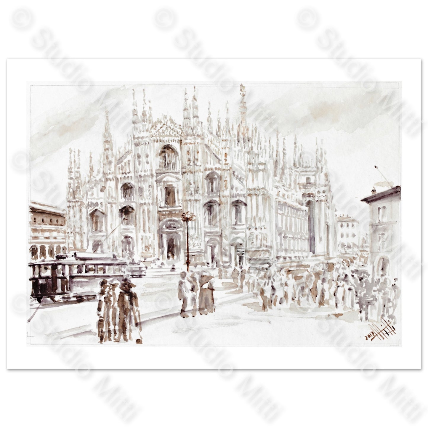 DUOMO SEPPIA