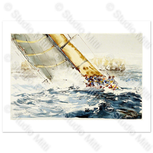 A GONFIE VELE - REGATA