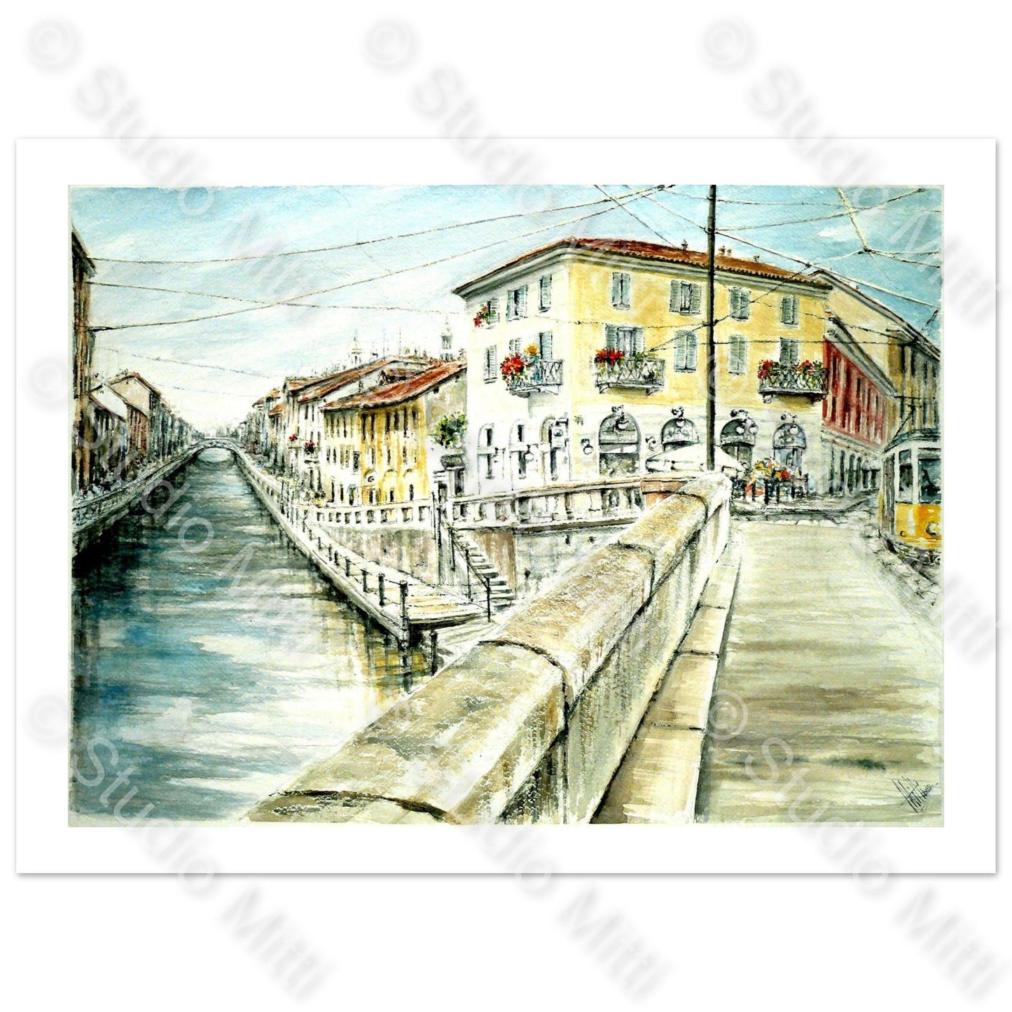 NAVIGLIO DAL PONTE DELLO SCODELLINO