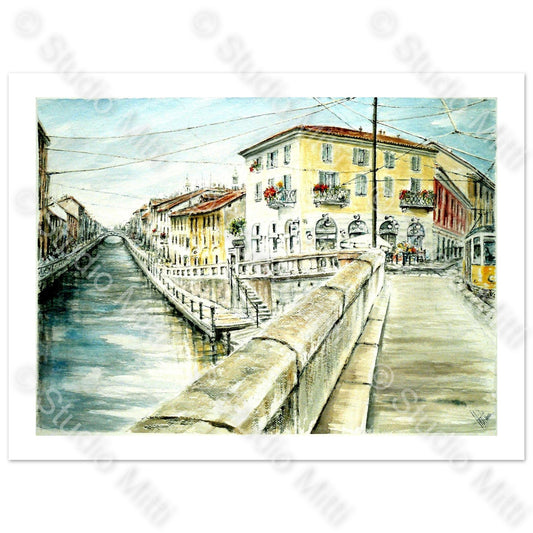 NAVIGLIO DAL PONTE DELLO SCODELLINO